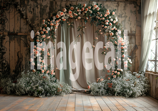 ST0007 - Vintage Floral Hoop (12)