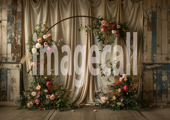 ST0007 - Vintage Floral Hoop (13)