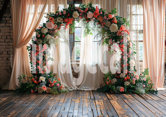 ST0007 - Vintage Floral Hoop (16)