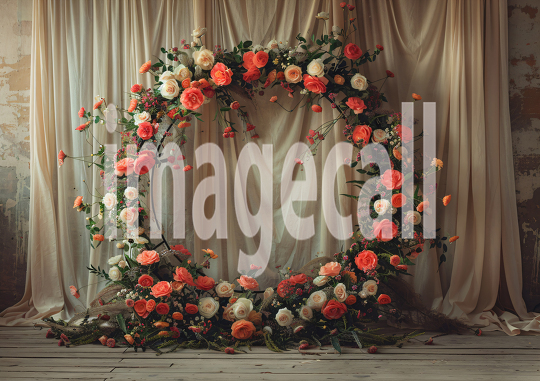 ST0007 - Vintage Floral Hoop (21)