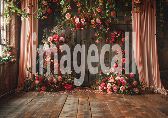 ST0007 - Vintage Floral Hoop (22)