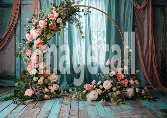 ST0007 - Vintage Floral Hoop (25)