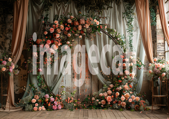 ST0007 - Vintage Floral Hoop (29)