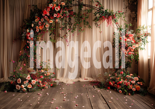 ST0007 - Vintage Floral Hoop (30)