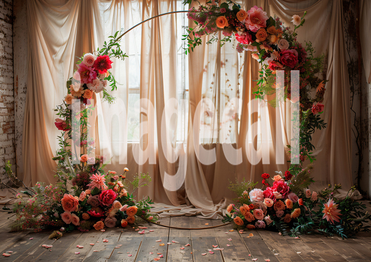 ST0007 - Vintage Floral Hoop (34)