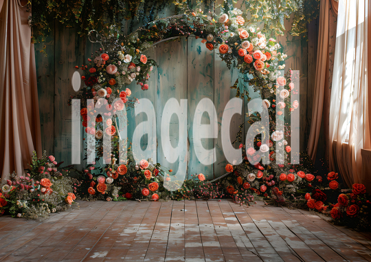 ST0007 - Vintage Floral Hoop (39)