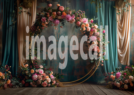 ST0007 - Vintage Floral Hoop (41)