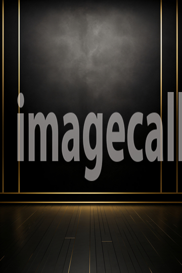 ST0008 - Minimalist Black Gold Wall (10)