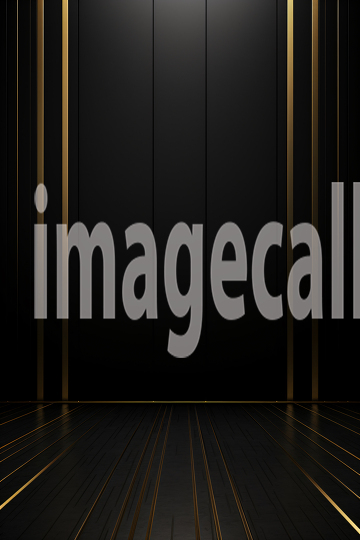 ST0008 - Minimalist Black Gold Wall (20)