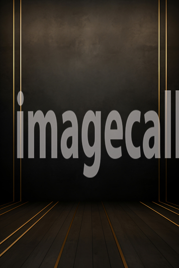 ST0008 - Minimalist Black Gold Wall (7)