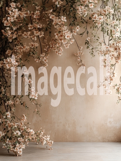 ST0014 - Beige Floral Wall (15)