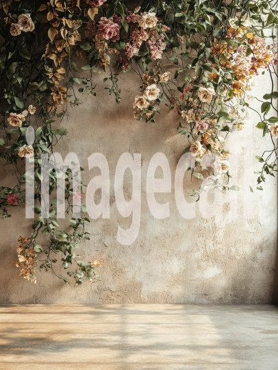 ST0014 - Beige Floral Wall (9)