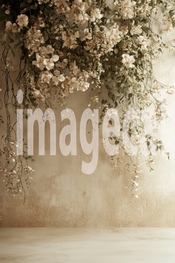 ST0017 - Boho Floral Wall (13)- Destiny Backdrops