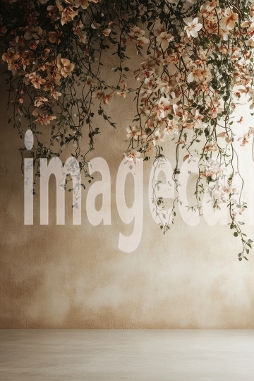 ST0017 - Boho Floral Wall (19)- Destiny Backdrops