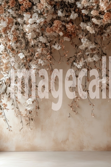 ST0017 - Boho Floral Wall (2)- Destiny Backdrops