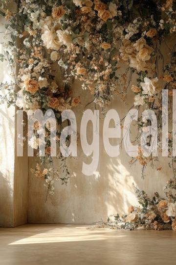 ST0017 - Boho Floral Wall (20)- Destiny Backdrops
