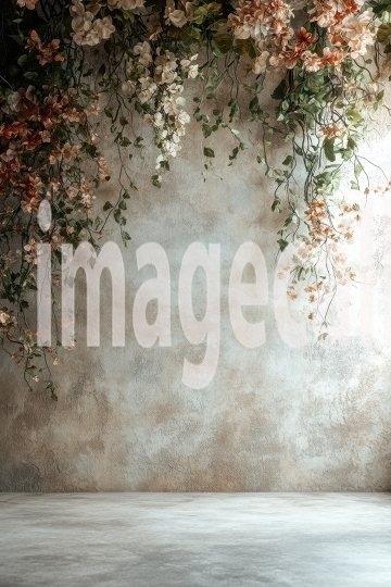 ST0017 - Boho Floral Wall (8)- Destiny Backdrops