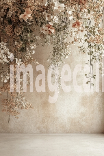 ST0017 - Boho Floral Wall (9)- Destiny Backdrops