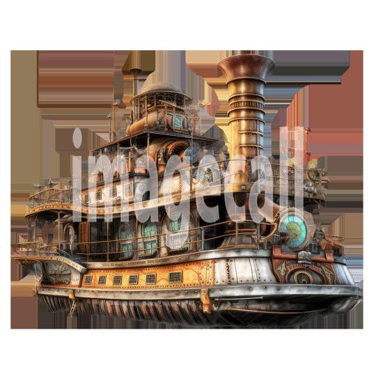 Steampunk Boat (1)