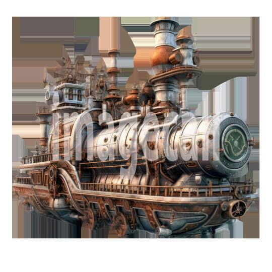 Steampunk Boat (10)