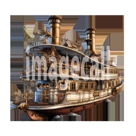 Steampunk Boat (12)