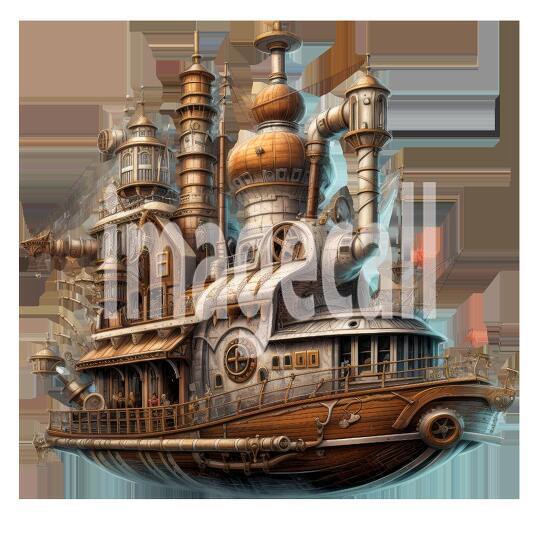 Steampunk Boat (13)