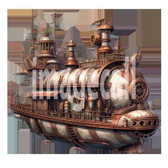 Steampunk Boat (14)