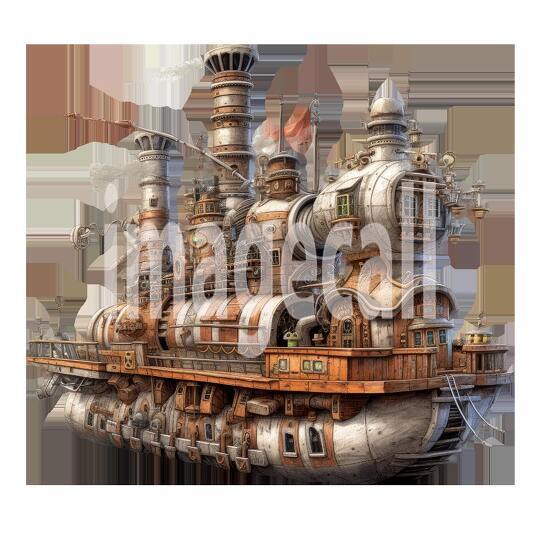 Steampunk Boat (15)