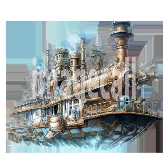 Steampunk Boat (17)