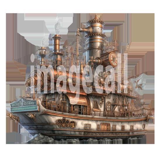 Steampunk Boat (19)