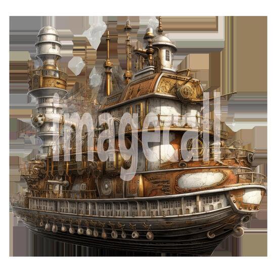 Steampunk Boat (3)
