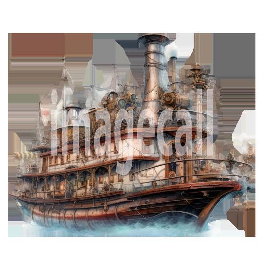 Steampunk Boat (4)