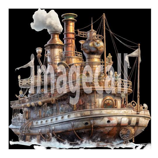 Steampunk Boat (5)