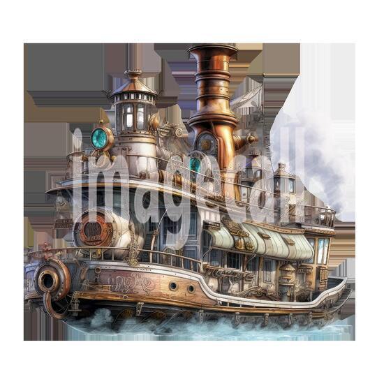 Steampunk Boat (6)
