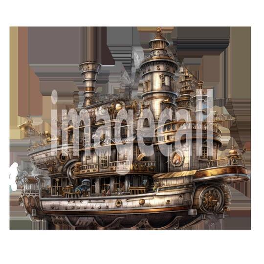 Steampunk Boat (8)