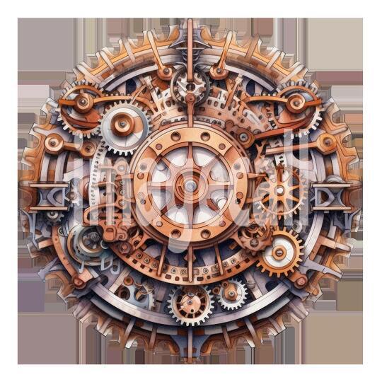Steampunk Gears (20)