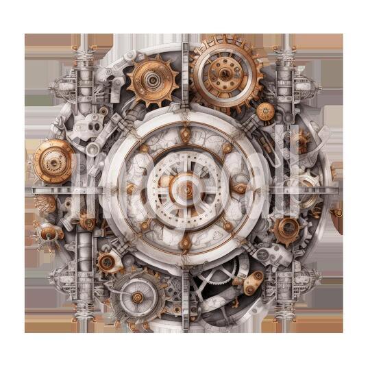 Steampunk Gears (5)