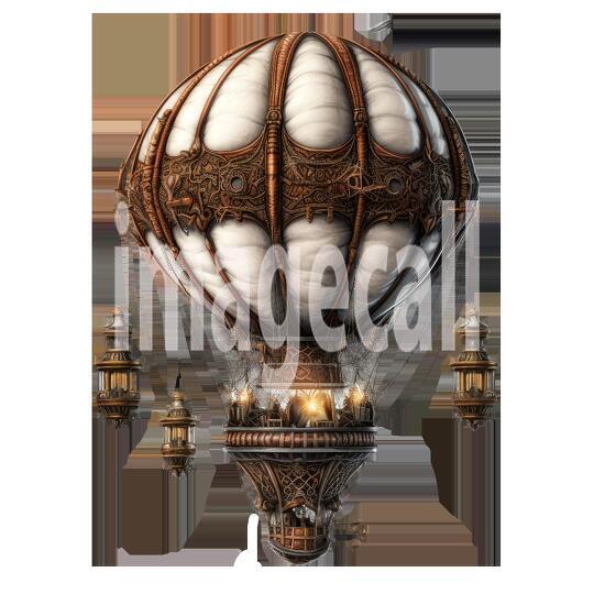 Steampunk hot air balloon (1)