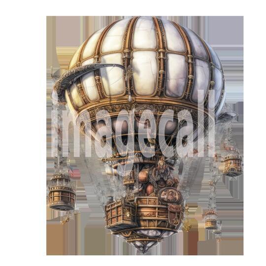 Steampunk hot air balloon (12)