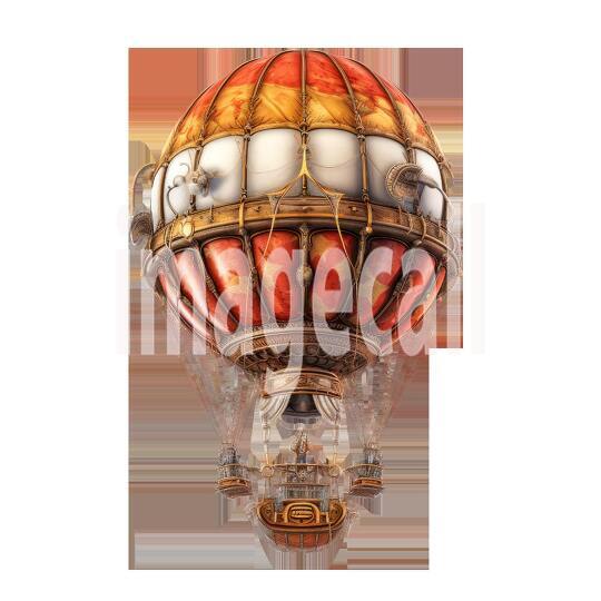 Steampunk hot air balloon (13)