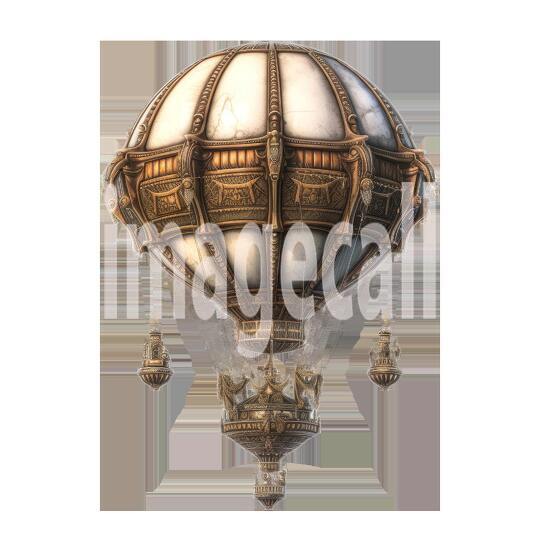 Steampunk hot air balloon (15)