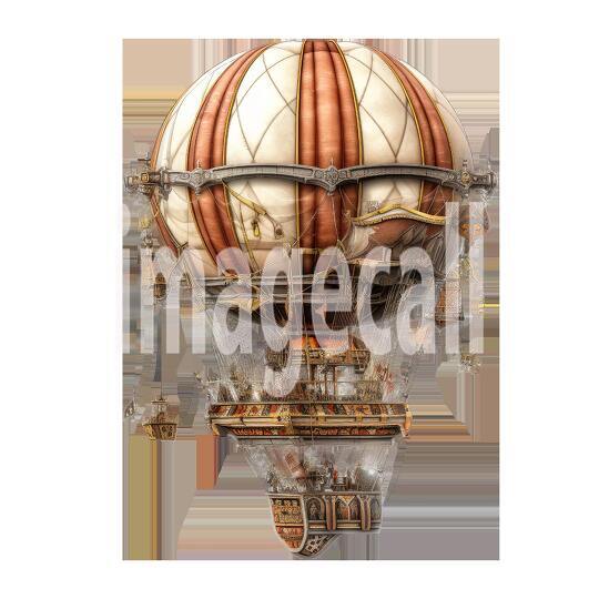 Steampunk hot air balloon (17)