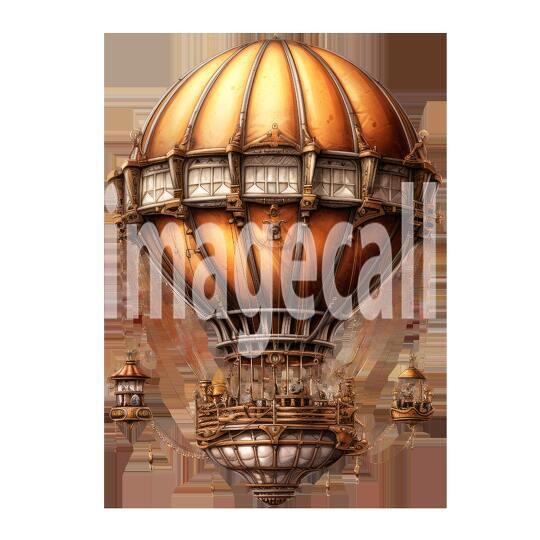 Steampunk hot air balloon (2)