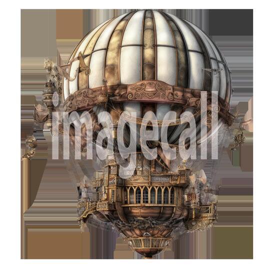 Steampunk hot air balloon (3)