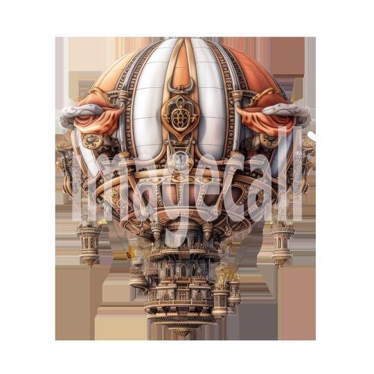 Steampunk hot air balloon (4)