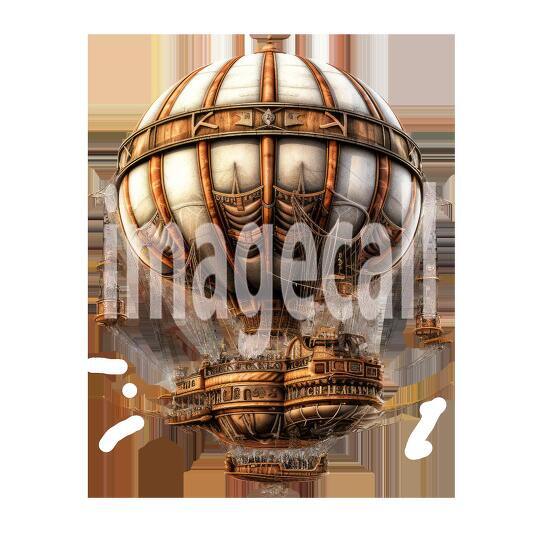 Steampunk hot air balloon (6)