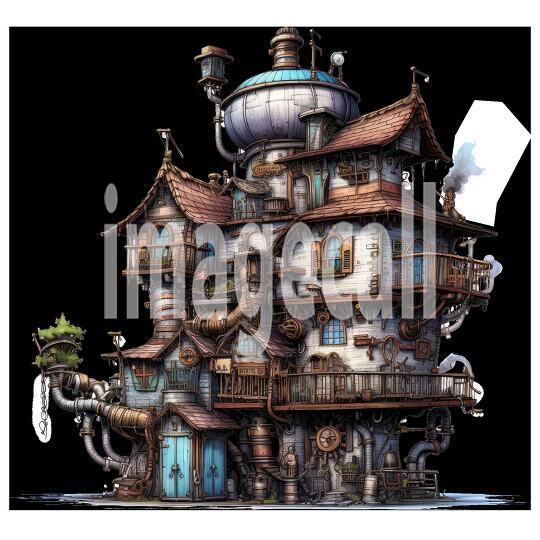 Steampunk Houses (10)