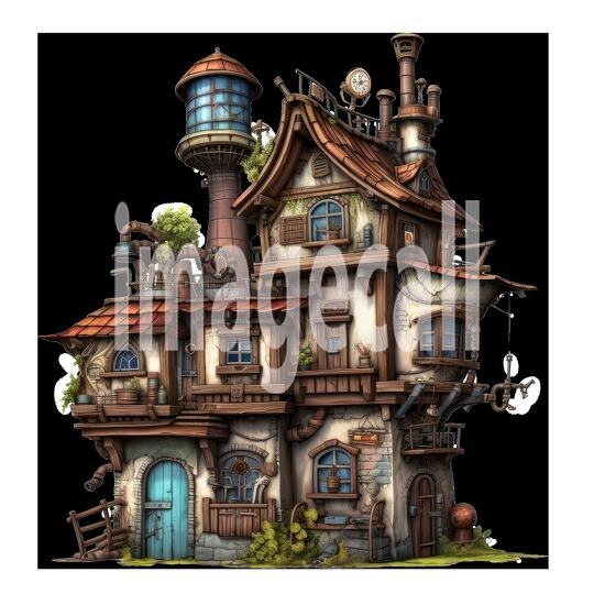 Steampunk Houses (12)