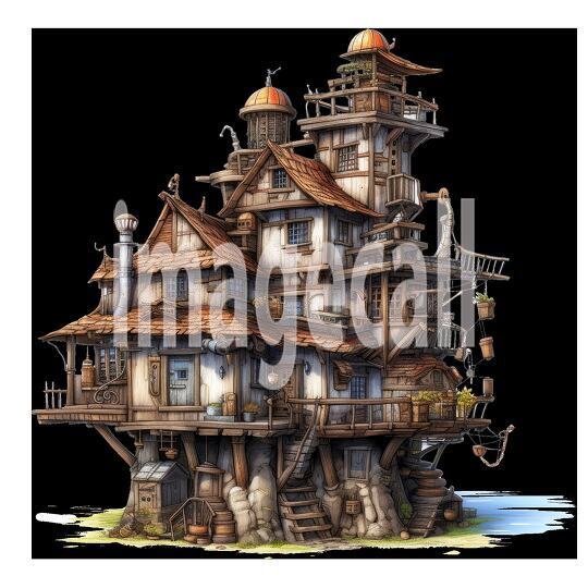 Steampunk Houses (13)