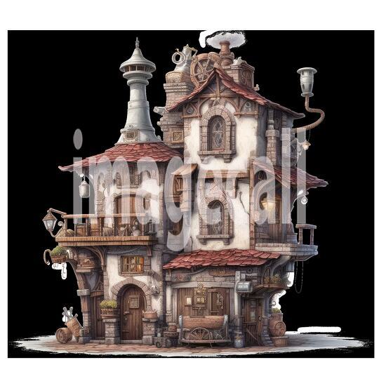 Steampunk Houses (15)